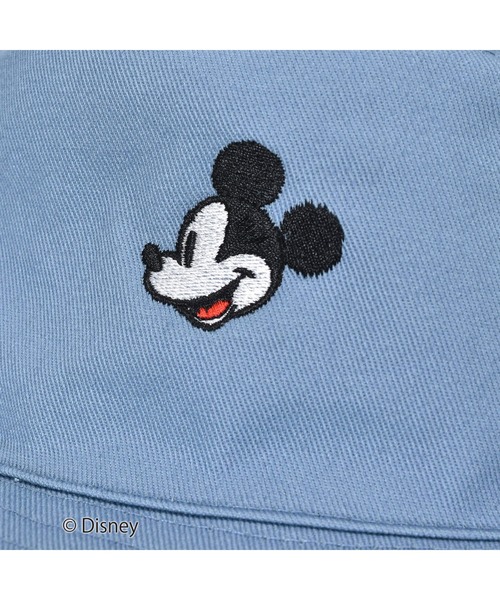 SLAP SLIP（スラップスリップ）の「SLAPSLIP/【Disney】ミッキーマウス/ミニーマウス/フェイス刺繍総柄リバーシブルバケットハット/ディズニー(50~54cm)（ハット・キッズ・ブルー/ピンク・X-SMALL/SMALL/MEDIUM）」の12枚目の写真