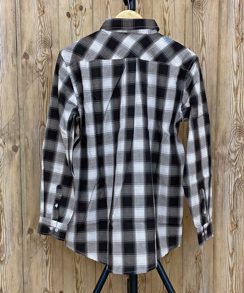 TopIsm(トップイズム)の「長袖 先染めチェックシャツ(シャツ/ブラウス・メンズ・グリーン/ブラック/ネイビー/レッド/ブラック系その他/ホワイト/ブルー/ホワイト系その他・L/LL/M)」の11枚目の写真