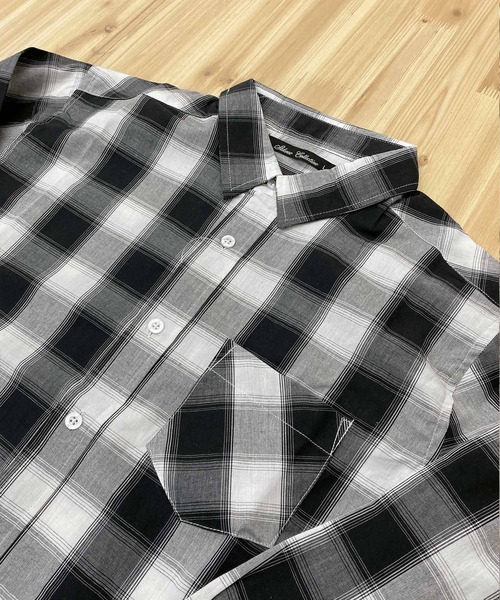 TopIsm(トップイズム)の「長袖 先染めチェックシャツ(シャツ/ブラウス・メンズ・グリーン/ブラック/ネイビー/レッド/ブラック系その他/ホワイト/ブルー/ホワイト系その他・L/LL/M)」の9枚目の写真