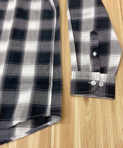 TopIsm(トップイズム)の「長袖 先染めチェックシャツ(シャツ/ブラウス・メンズ・グリーン/ブラック/ネイビー/レッド/ブラック系その他/ホワイト/ブルー/ホワイト系その他・L/LL/M)」の18枚目の写真
