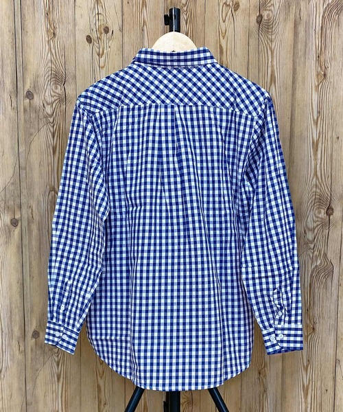 TopIsm(トップイズム)の「長袖 先染めチェックシャツ(シャツ/ブラウス・メンズ・グリーン/ブラック/ネイビー/レッド/ブラック系その他/ホワイト/ブルー/ホワイト系その他・L/LL/M)」の10枚目の写真