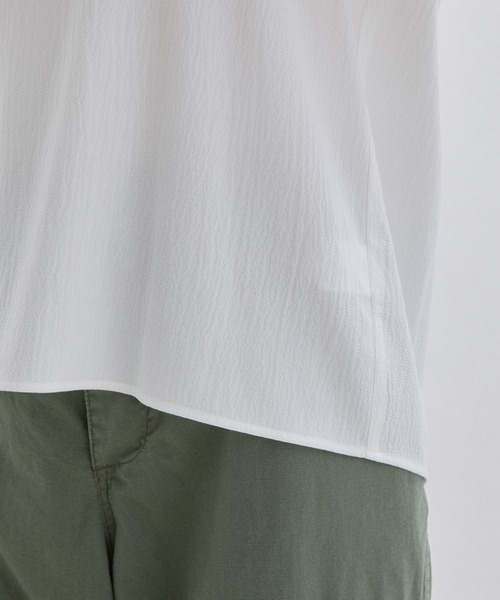 SALON adam et rope'(サロン アダム エ ロペ)の「【WEB・一部店舗限定】【洗える】バックオープンパフスリーブブラウス(シャツ/ブラウス・レディース・ブラウン/ブラック/ホワイト・FREE)」の13枚目の写真