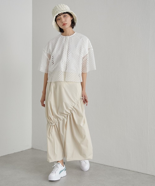 ear PAPILLONNER（イアパピヨネ）の「メッシュノースリーブ