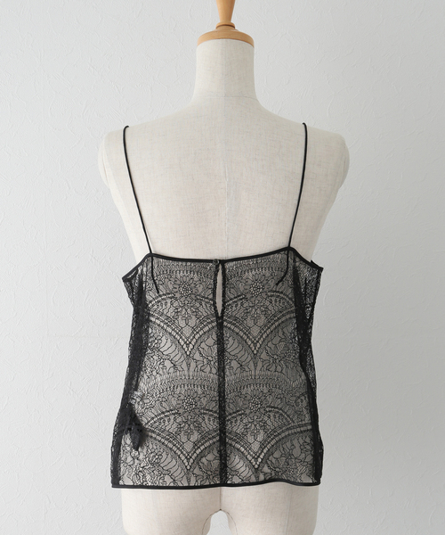 AP STUDIO（エーピーストゥディオ）の「SCENTOF レースキャミソール（キャミソール・レディース・ブラック/ベージュ・FREE）」の16枚目の写真