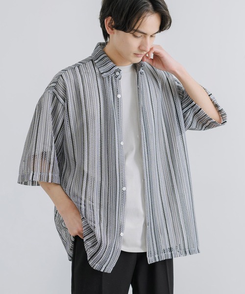 『ろもこ※プロフ必読』パドカレ　半袖ブラウス　グレー ろもこ※プロフ必読』パドカレ 半袖ブラウス グレー ろもこ