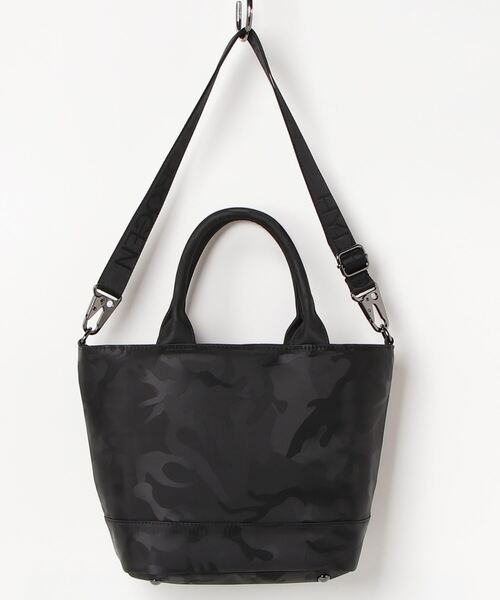 HYDROGEN（ハイドロゲン）の「《HYDROGEN/ハイドロゲン》カモフラージュロゴミニトートバッグ/CAMOUFLAGE MINI TOTE BAG（トートバッグ・メンズ・ブラック・FREE）」の3枚目の写真