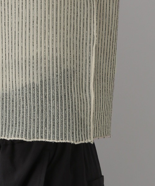 LOWRYS FARM（ローリーズファーム）の「シアーラッセルショート６Ｓ　905559（Tシャツ/カットソー・レディース・アイボリー/ブルー/グレー/イエロー/グレー系その他・FREE）」の21枚目の写真