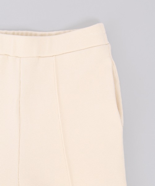 WC（ダブル シー）の「フリルリブパンツ（その他パンツ・レディース・アイボリー/ブラック/グレー/ブラウン・FREE）」の8枚目の写真