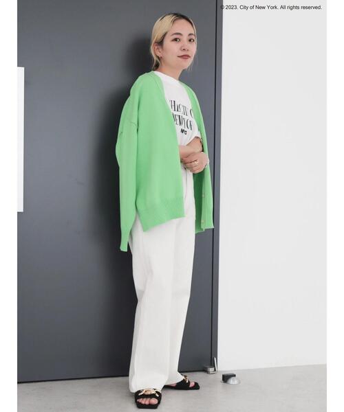 AMERICAN HOLIC（アメリカンホリック）の「THE CITY OF NEW YORK TEE（Tシャツ/カットソー・レディース・ネイビー/オフホワイト/ライトピンク・M/L）」の21枚目の写真