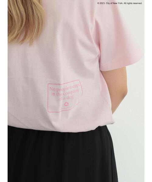AMERICAN HOLIC（アメリカンホリック）の「THE CITY OF NEW YORK TEE（Tシャツ/カットソー・レディース・ネイビー/オフホワイト/ライトピンク・M/L）」の18枚目の写真
