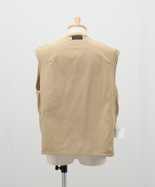 JOURNAL STANDARD J.S HOMESTEAD(ジャーナルスタンダードホームステッド)の「【J.S.Homestead】FATIGUE VEST(ミリタリージャケット・メンズ・ブラック/ベージュ・FREE)」の5枚目の写真