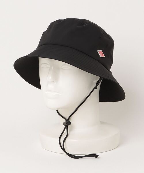 DANTON（ダントン）の「DANTON / ダントン：BUCKET HAT：DT-H0047[DEA]（ハット・レディース・ブラック/ベージュ/アイボリー・FREE）」の2枚目の写真
