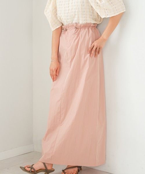 セール】ウエストドロストIラインスカート（スカート）｜Bab（バブ  