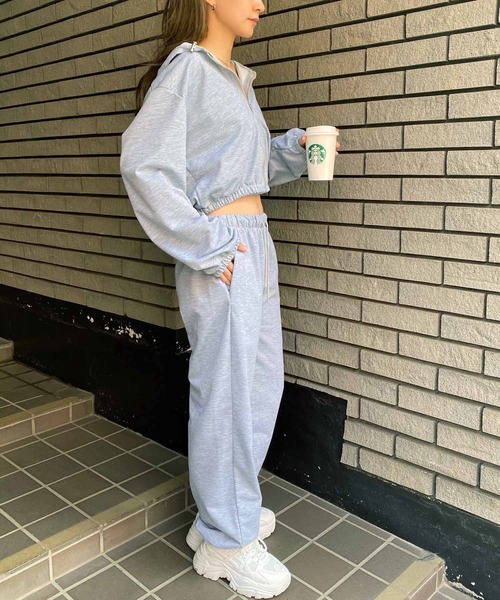 NANEA（ナネア）の「キャミ/パーカー/パンツ  3点セット（ルームウェア/パジャマ・レディース・グレー/チャコールグレー/ブラック・MEDIUM/LARGE/X-LARGE）」の15枚目の写真