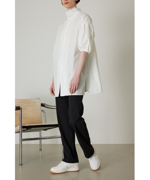 品揃え豊富で RIM.ARK 2way ボリュームスリーブシャツ White