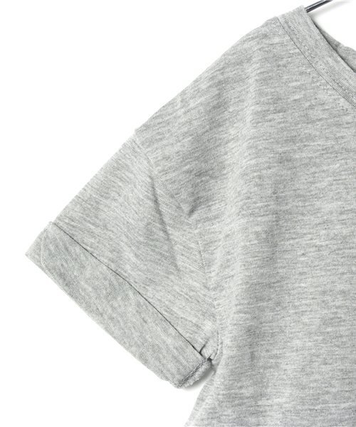 CIAOPANIC TYPY(チャオパニックティピー)の「KIDS レースドッキングT(Tシャツ/カットソー・キッズ・ホワイト/グレー・95/105/115/125/135)」の6枚目の写真