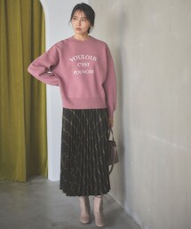 【10色展開/ウエストゴム】ウーリッシュフラノ プリーツスカート