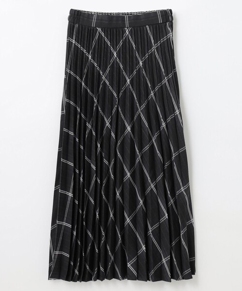 セール】【10色展開/ウエストゴム】ウーリッシュフラノ プリーツ