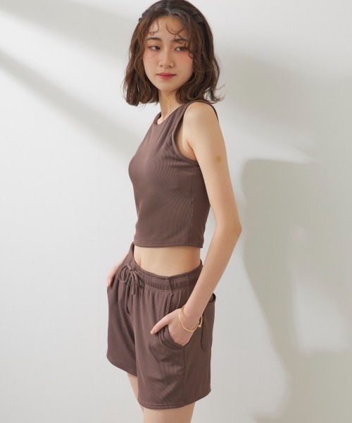 OP:オーピー】レディースラッシュガード付き水着4点セット