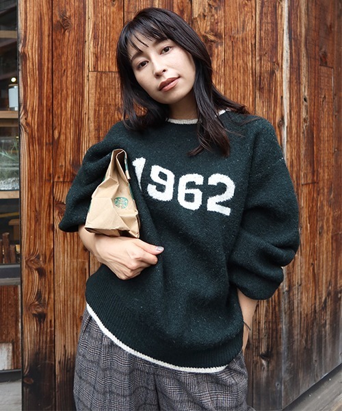 CREDONA（クレドナ）の「1962ジャガードラインニット（ニット/セーター