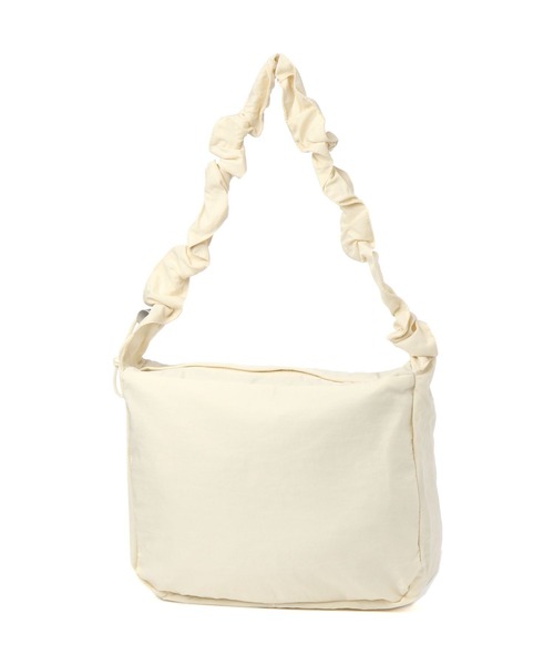 LEPSIM（レプシィム）の「撥水ナイロンドロストバッグ2　969461（ショルダーバッグ・レディース・カーキ/ブラック/アイボリー・ONE SIZE）」の9枚目の写真