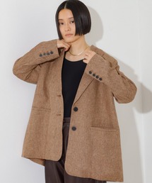 【ユニセックス】オーバーサイズ シャーク テーラードジャケット
