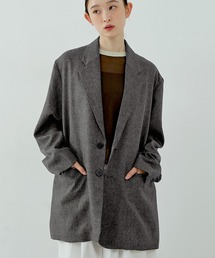 【ユニセックス】オーバーサイズ シャーク テーラードジャケット