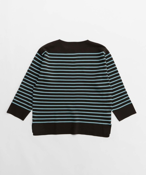 18ゲージミラノリブプライムオーバークルーネックニットプルオーバー MAISON SPECIAL（メゾンスペシャル）の「《UNISEX》18G Milan