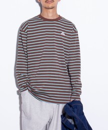 GEVACO | 【GEVACO/ゲバコ】ベーシックロングTシャツ ロンT ボーダー(Tシャツ/カットソー)