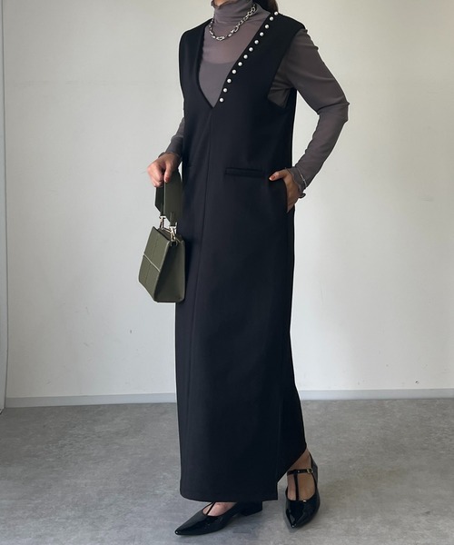 un dix cors（アンディコール）の「シアータートル（Tシャツ/カットソー・レディース・オフホワイト/ブラック/グレー/レッド・FREE）」の19枚目の写真