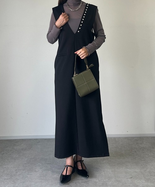 un dix cors（アンディコール）の「シアータートル（Tシャツ/カットソー・レディース・オフホワイト/ブラック/グレー/レッド・FREE）」の20枚目の写真