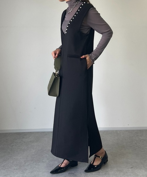 un dix cors（アンディコール）の「シアータートル（Tシャツ/カットソー・レディース・オフホワイト/ブラック/グレー/レッド・FREE）」の21枚目の写真