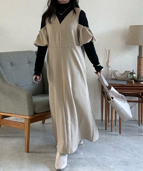 un dix cors（アンディコール）の「シアータートル（Tシャツ/カットソー・レディース・オフホワイト/ブラック/グレー/レッド・FREE）」の11枚目の写真