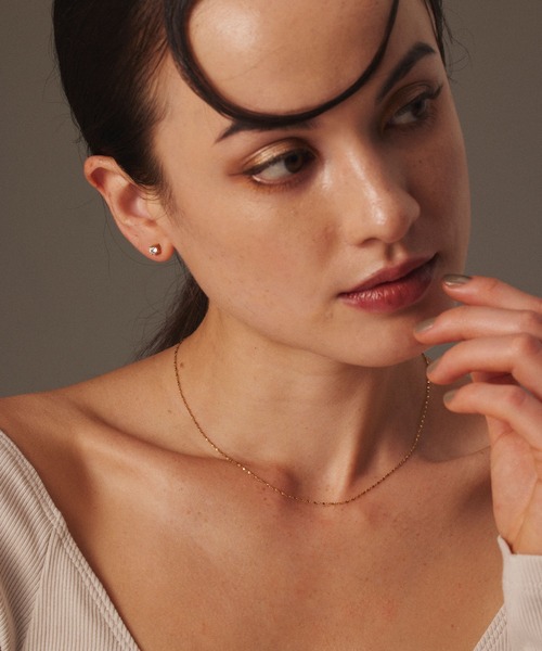 CENE（セネ）の「【CENE】セネ/リーフスライドチェーンネックレス（ネックレス・レディース・ゴールド/シルバー・FREE）」の11枚目の写真