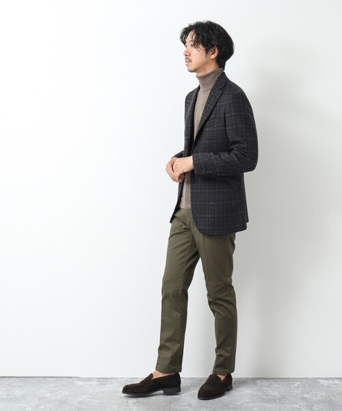 NOLLEY'S goodman（ノーリーズグッドマン）の「《セットアップ対応》ツイード テーラードジャケット（テーラードジャケット・メンズ・チャコールグレー/グレー/ネイビー/ブルー系その他/ベージュ系その他・S/M/L/XL）」の13枚目の写真