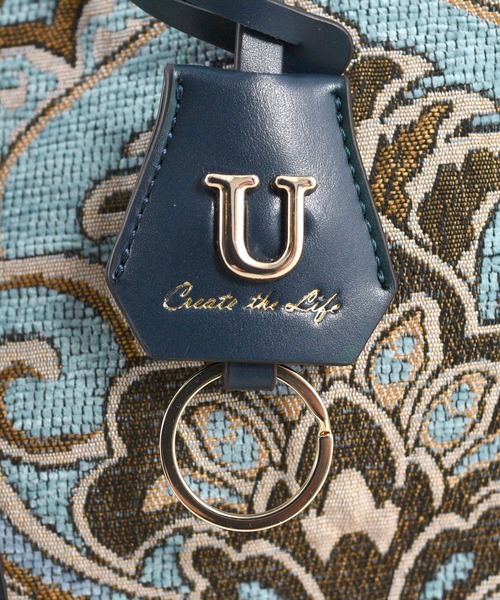 U（ユー）の「ペイズリー ジュリアングル トートバッグ Mサイズ（トートバッグ・レディース・ブルー/ベージュ/グリーン系その他/クリーム/ネイビー/ライトブルー・FREE）」の21枚目の写真