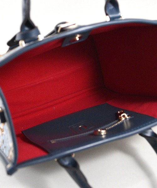 U（ユー）の「ペイズリー ジュリアングル トートバッグ Mサイズ（トートバッグ・レディース・ブルー/ベージュ/グリーン系その他/クリーム/ネイビー/ライトブルー・FREE）」の22枚目の写真