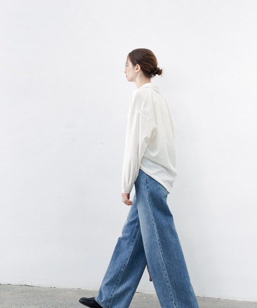 tageechita(タジチタ)の「【tageechita】セミフレアデニムパンツ(デニムパンツ・レディース・インディゴブルー・S/L/M)」の11枚目の写真
