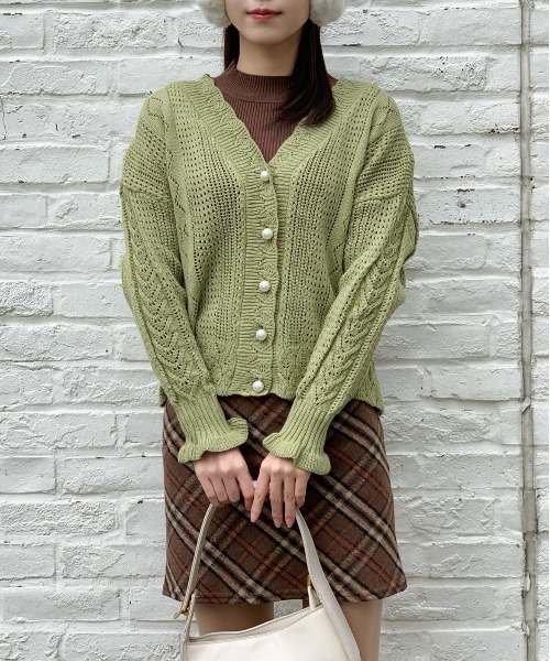 Be You 【 You Lantern Yarn Cardigan Women 】 ファッション レディースファッション トップス カーディガン ボレロ レデ WOMENS/トップス/カーディガン/ボレロ｜THE TOKYO ONLINE STORE