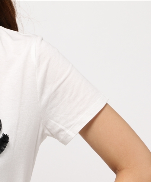 JILL STUART（ジルスチュアート）の「ベニタ Tシャツ（Tシャツ/カットソー・レディース・ホワイト/ブラック・FREE）」の9枚目の写真