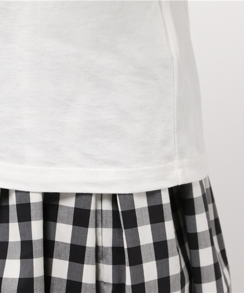 JILL STUART（ジルスチュアート）の「ベニタ Tシャツ（Tシャツ/カットソー・レディース・ホワイト/ブラック・FREE）」の10枚目の写真