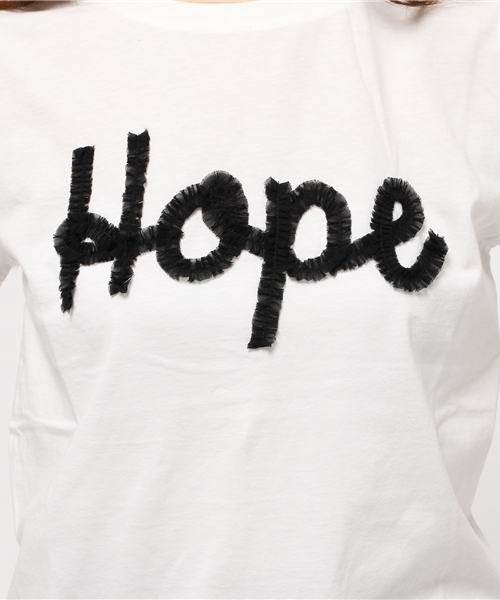 JILL STUART（ジルスチュアート）の「ベニタ Tシャツ（Tシャツ/カットソー・レディース・ホワイト/ブラック・FREE）」の3枚目の写真