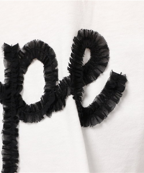 JILL STUART（ジルスチュアート）の「ベニタ Tシャツ（Tシャツ/カットソー・レディース・ホワイト/ブラック・FREE）」の4枚目の写真