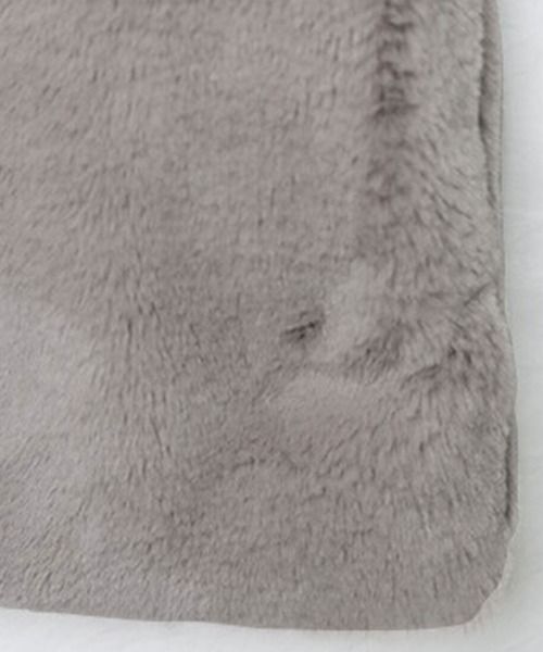 フード付きファーベスト（ベスト）｜ANOTHER S（アナザーエス）の