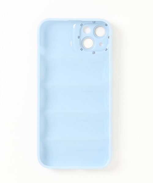 iPhone13 ケース ダウンジャケット カバー 水色 もこもこ ライトブルー セール】【 NOLITA / ノリータ 】ダウンジャケット風 アイフォン