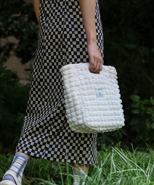 LA VORAGINE（ラ ヴォラジネ）の「【保温･保冷】ポップコーン ランチバッグ/お弁当バッグ（お弁当箱・レディース・イエロー/ブラウン/ホワイト・FREE）」の14枚目の写真