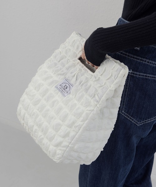 LA VORAGINE（ラ ヴォラジネ）の「【保温･保冷】ポップコーン ランチバッグ/お弁当バッグ（お弁当箱・レディース・イエロー/ブラウン/ホワイト・FREE）」の17枚目の写真