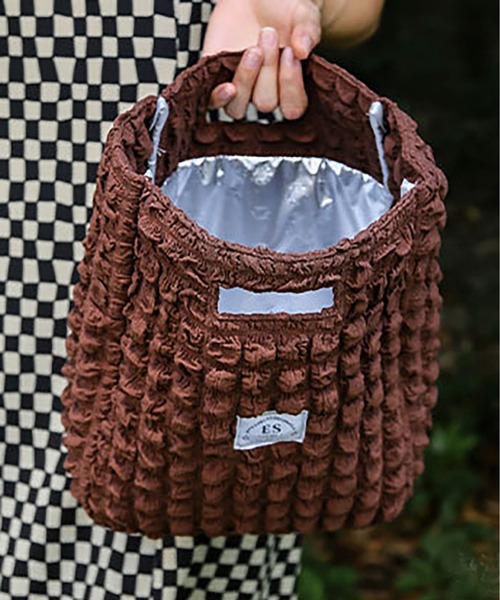 LA VORAGINE（ラ ヴォラジネ）の「【保温･保冷】ポップコーン ランチバッグ/お弁当バッグ（お弁当箱・レディース・イエロー/ブラウン/ホワイト・FREE）」の20枚目の写真