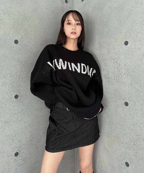 ENVYM（アンビー）の「デニムカーゴスカート（デニムスカート・レディース・ブルー/ブラック・MEDIUM/SMALL）」の9枚目の写真