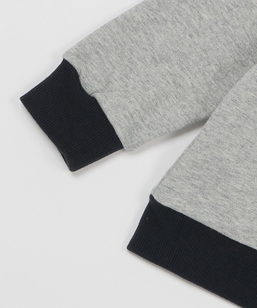 kladskap（クレードスコープ）の「電車アップリケトレーナー（スウェット・キッズ・トップグレー/グリーン/マスタード・90cm/100cm/120cm/80ｃｍ/110cm）」の7枚目の写真